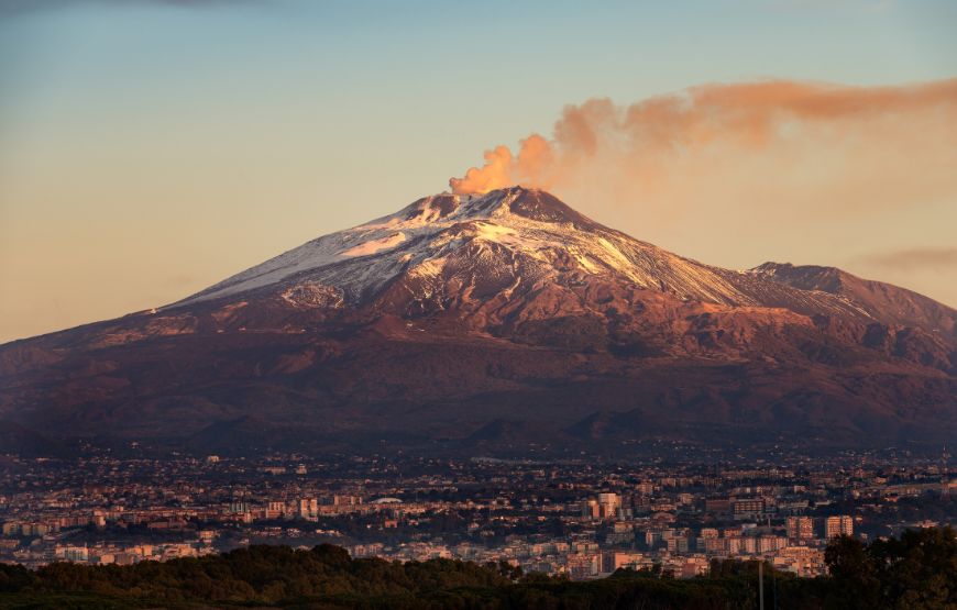 Etna al tramonto